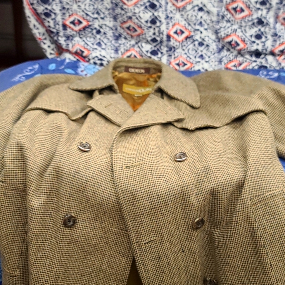 Croydon tweed overcoat